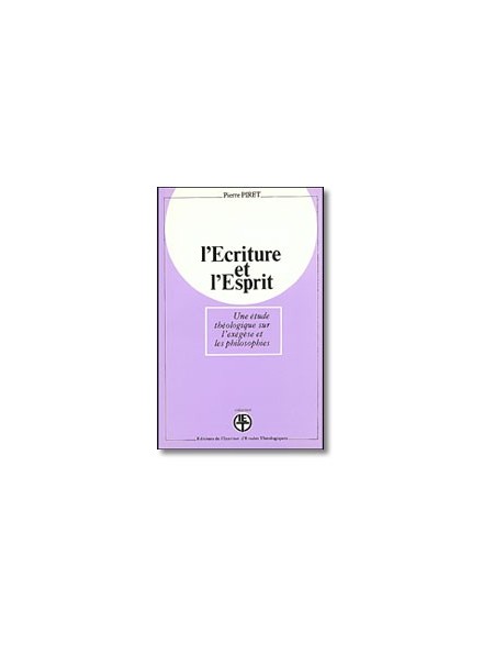 L’Écriture et l’Esprit