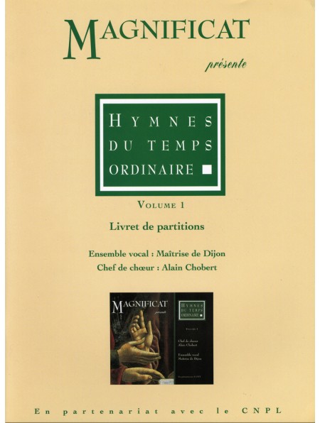 Partitions des hymnes du temps ordinaire (vol. 1)