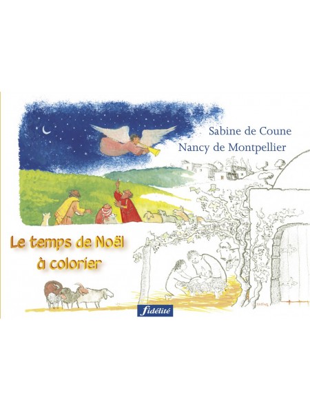 Temps de Noël à colorier (Le)